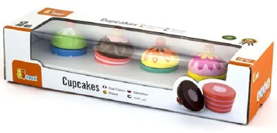Set de joacă Viga - Cupcakes