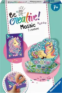 Set creativ Ravensburger - Unicorn, mozaic