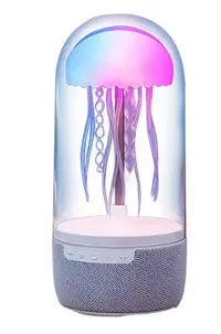 UB Boxa portabila cu design meduza efecte de iluminare 7 culori bluetooth