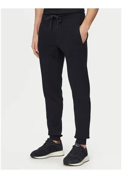 Pantaloni sport barbati - bleumarin - bumbac-poliester