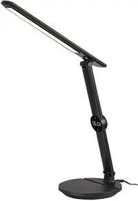 Lampă de birou Rabalux - Isak 74198, IP20, 9W, 570-1000lm, neagră