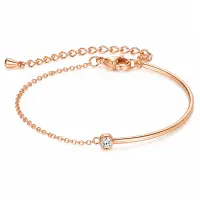 Bratara Clasique Rose cu Argint