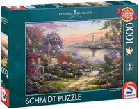 Puzzle Schmidt din 1000 piese - Port în Noua Anglie