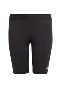 Pantaloni sport copii - Techfit Aeroready - compresivi - negri - poliester reciclat -