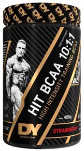 HIT BCAA 10:1:1, căpșună, 400 g, Dorian Yates Nutrition