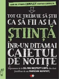 Tot ce trebuie sa stii ca sa fii as la stiinte intr-un ditamai caietul de notite