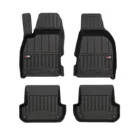 Set covorase cauciuc 4 piese proLine 3D, negru, potrivit AUDI A4 B6, A4 B7 11.00-03.09 break