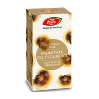 Imunitate cu 7 ciuperci F163, 63 capsule, Fares
