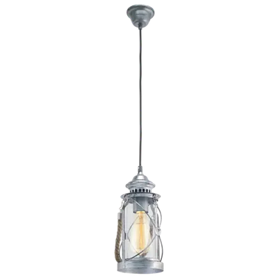 Lampa suspendata BRADFORD silver-antique 220-240V,50/60Hz IP20