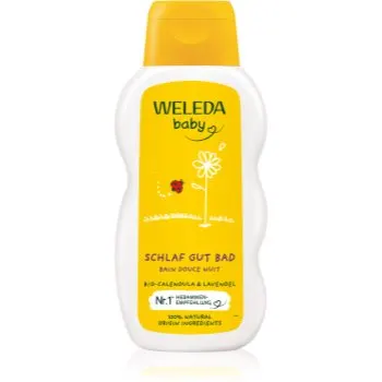 Weleda Baby baie cu gălbenele pentru bebeluși de noapte bună