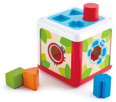 Jucarie de sortare pentru copii Hape - Cutie de sortare forme