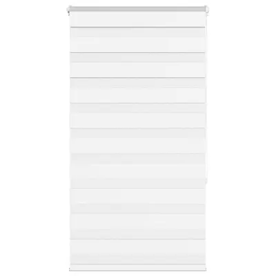 Gossi jaluzea tip zebra alb latime tesatura 65,9 cm poliester