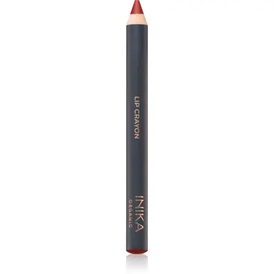 INIKA Organic Lipstick Crayon dermatograf cremos pentru buze culoare Crimson 3 g
