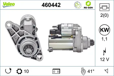 Electromotor (12v, 1,1kw, Reconditionat) Potrivit Audi A1, A3; Seat Altea, Altea Xl, Cordoba, Ibiza Iii, Ibiza Iv, Ibiza Iv Sc, Ibiza Iv St, Ibiza Iv Hatchback, Leon 1.2-2.0 10.99-05.22