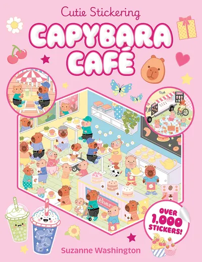 Cutie Stickering 1: Capybara Cafe
