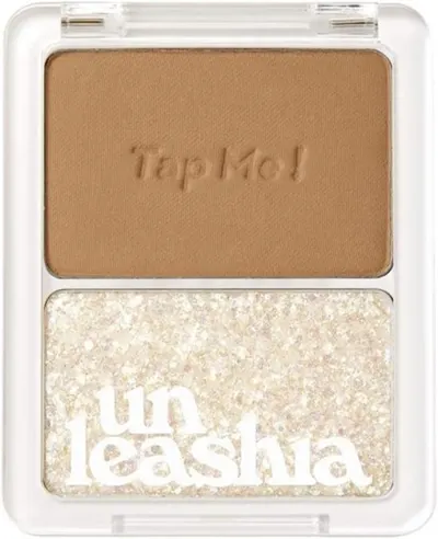 Unleashia Paletă de farduri de pleoape Tap Me, 03 Rub-a-Dub, 2 culori