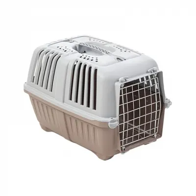 Cusca de transport Pratiko 3 Metal Cipria 60 x 40 x 39 (h) cm