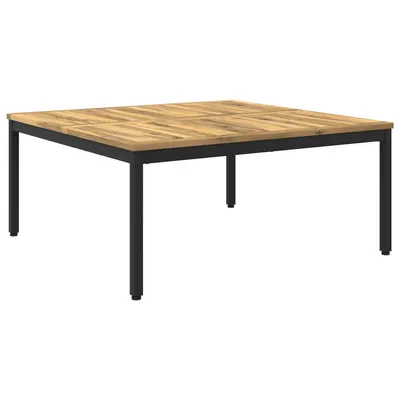 vidaXL Masă de cafea Alb și negru 100 x 100,5 x 45 cm