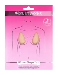 Banda adeziva pentru ridicare si definire sani, 3 perechi, Brushworks
