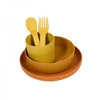 Set 5 accesorii masa bebelusi Bo Jungle Ocru