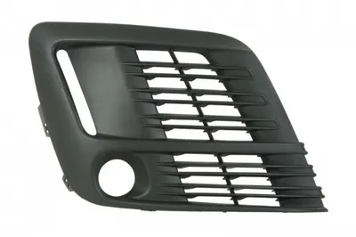 Elemente bara fata dreapta (cu orificii lampa ceata, cu gauri pentru lumini de zi, plastic, negru) potrivit CITROEN SPACETOURER 04.16
