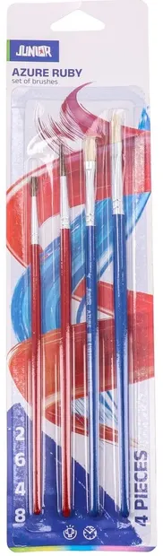 Set de pensule pentru pictat Junior - 4 buc.
