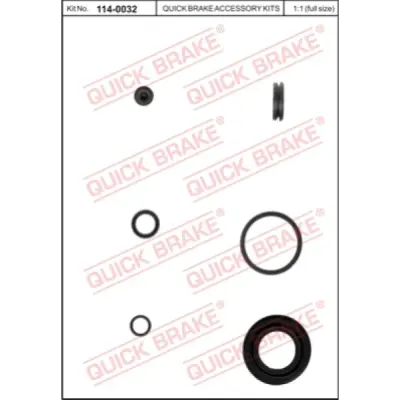 Set reparatie, etrier QUICK BRAKE 114-0032