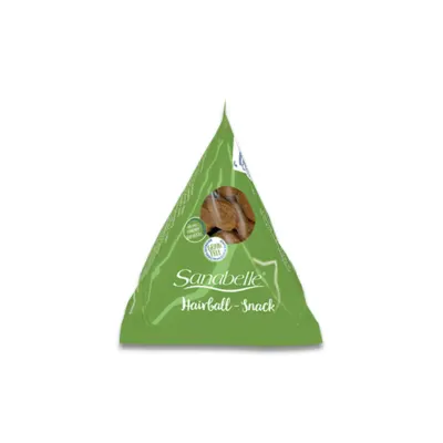 SANABELLE Hairball-Snack, Pasăre, recompense pisici, limitarea ghemurilor de blană, 20g
