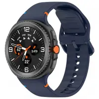 Curea Techsuit W079 pentru Samsung Galaxy Watch9 / Watch8 / Watch8 Classic Series, Bleumarin