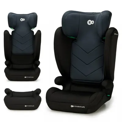 Scaun auto Kinderkraft I-Spark I-Size 100-150 cm black