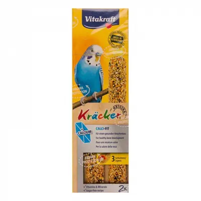 Batoane pentru perusi Vitakraft cu calciu miere 2 buc