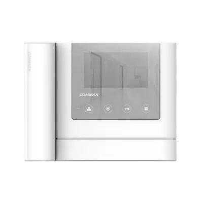 Videointerfon de interior Commax CDV-43MH, 4.3 inch, aparent, 4 fire