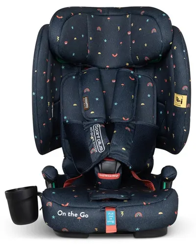 Scaun auto Cosatto - On The Go, IsoFix, i-Size, 76-150 cm, Doodle Days