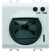Senzor de miscare - 230V ac 50/60Hz - 1NO 16A(AC1)10A (AC15) 250V ac - 2 MODULES - WHITE - CHORUS