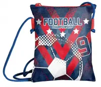 Portofel de gat Paso Football - Albastru si rosu