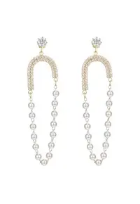 Cercei Eleganti 5738 - Auriu - lungime 7 - 5 cm