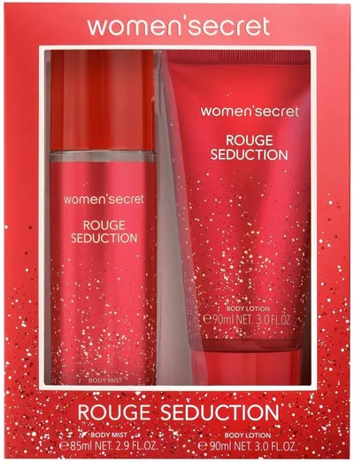 Women'Secret Set Rouge Seduction - Spray și loțiune de parfum, 85 + 90 ml