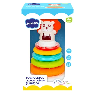 Turnuletul leu cu lumini si muzica, Minibo