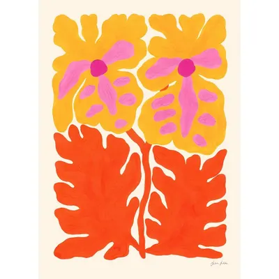 Poster 30x40 cm Overgrown – Liv Lee – The Poster Club