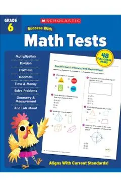 Scholastic Success with Math Tests Grade 6