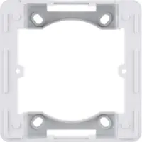 Adaptor montaj aparent simplu, alb