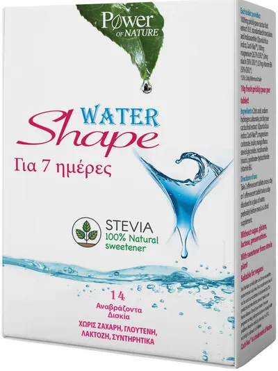 Water Shape, 14 comprimate efervescente, Power of Nature
