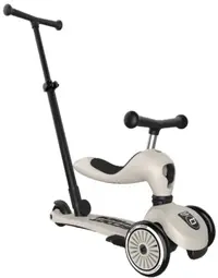 Trotinetă 2 în 1 pentru copii Scoot&Ride - Highwaykick 1 Push & Go, Ash