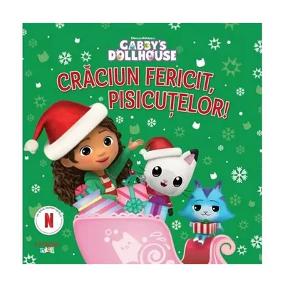 Gabby's Dollhouse. Crăciun fericit, pisicuțelor! - Paperback - ***