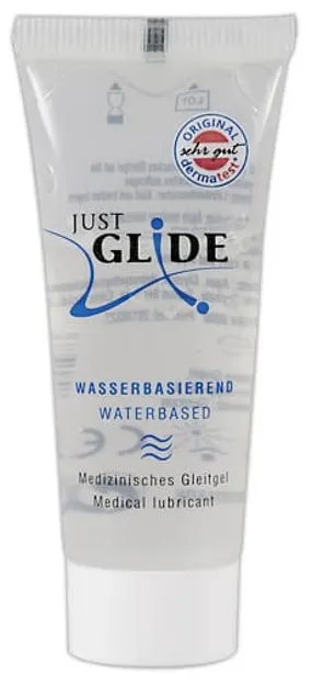 Lubrifiant pe bază de apă, Orion, Just Glide, 20 ml, vegan