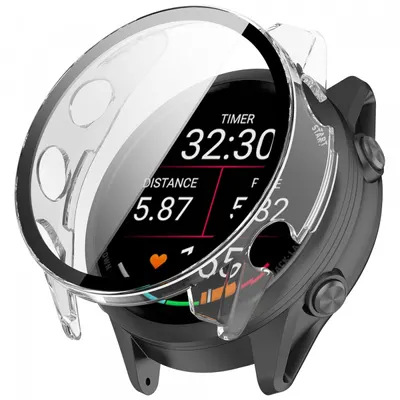 Husa Techsuit Defense360 Pro pentru Garmin Forerunner 170 / 70, Transparenta
