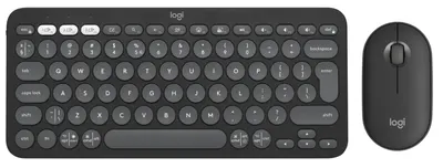 Set tastatură Logitech K380s + mouse Logitech M350s, gri
