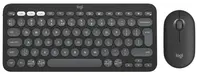 Set tastatură Logitech K380s + mouse Logitech M350s, gri