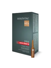 Fiole Anticădere Păr Pentru Bărbați Tratament Intensiv Cu Redensyl și Procapil Pentru Fortifierea Firului De Păr, Gerovital Men, 10 Fiole X 10 Ml
