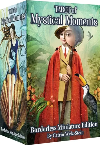 Tarot of Mystical Moments Borderless Miniature Edition (83 Cards and Booklet)